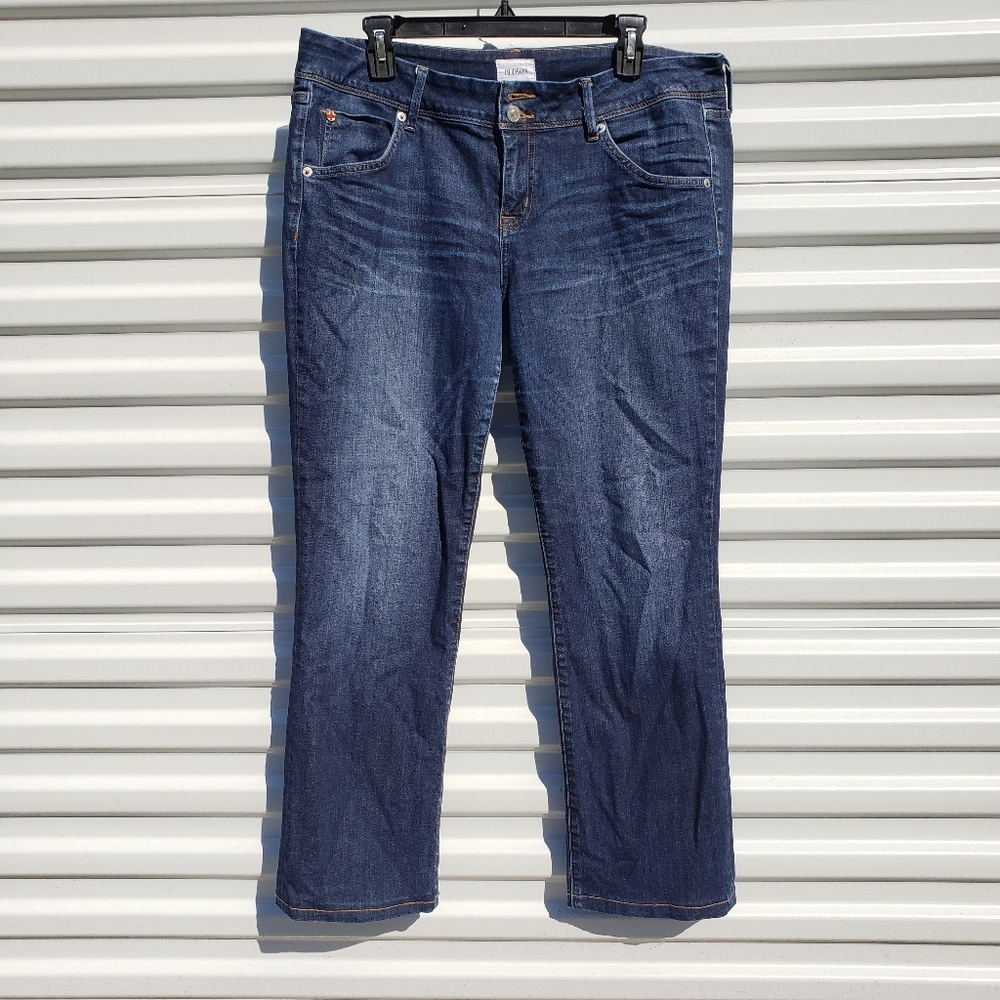 Hudson Beth Baby Boot dark wash plus size jeans